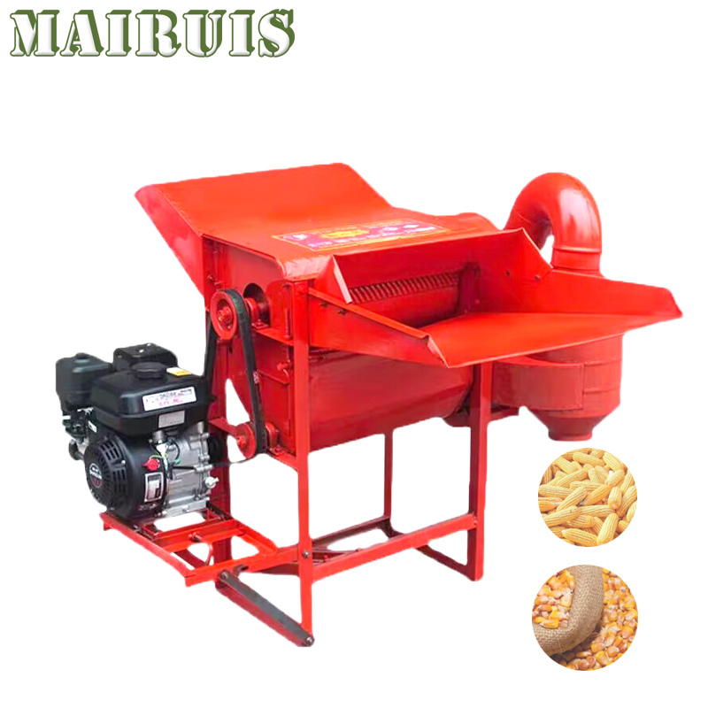 Rice Thresher Machine - Multifunction Electric Small Portable Sorghum Soybean