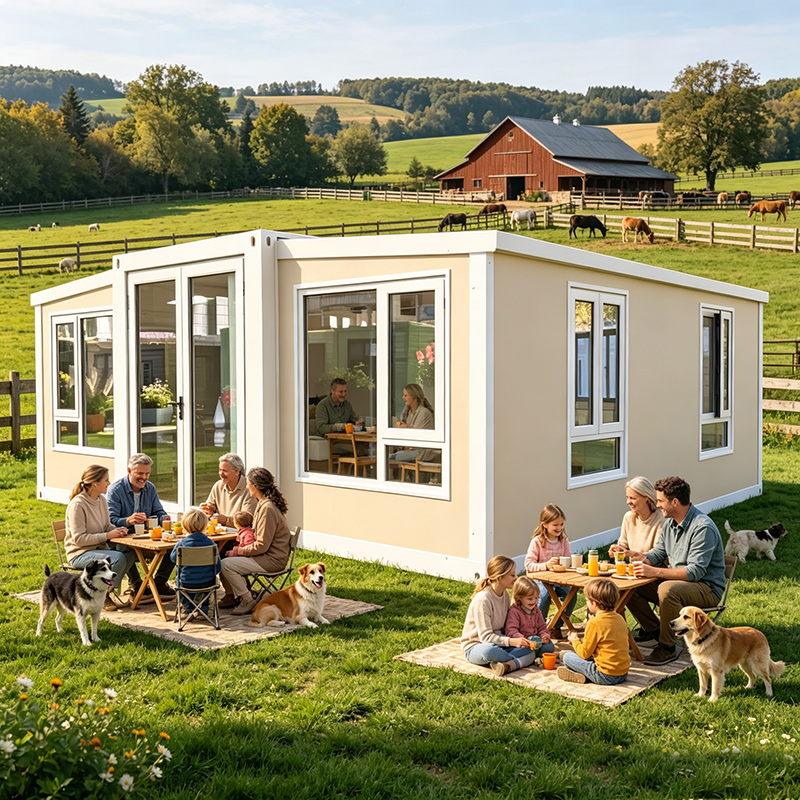 Vineyard Use Foldable Prefab C - Agriculture Farm House 评论和价格