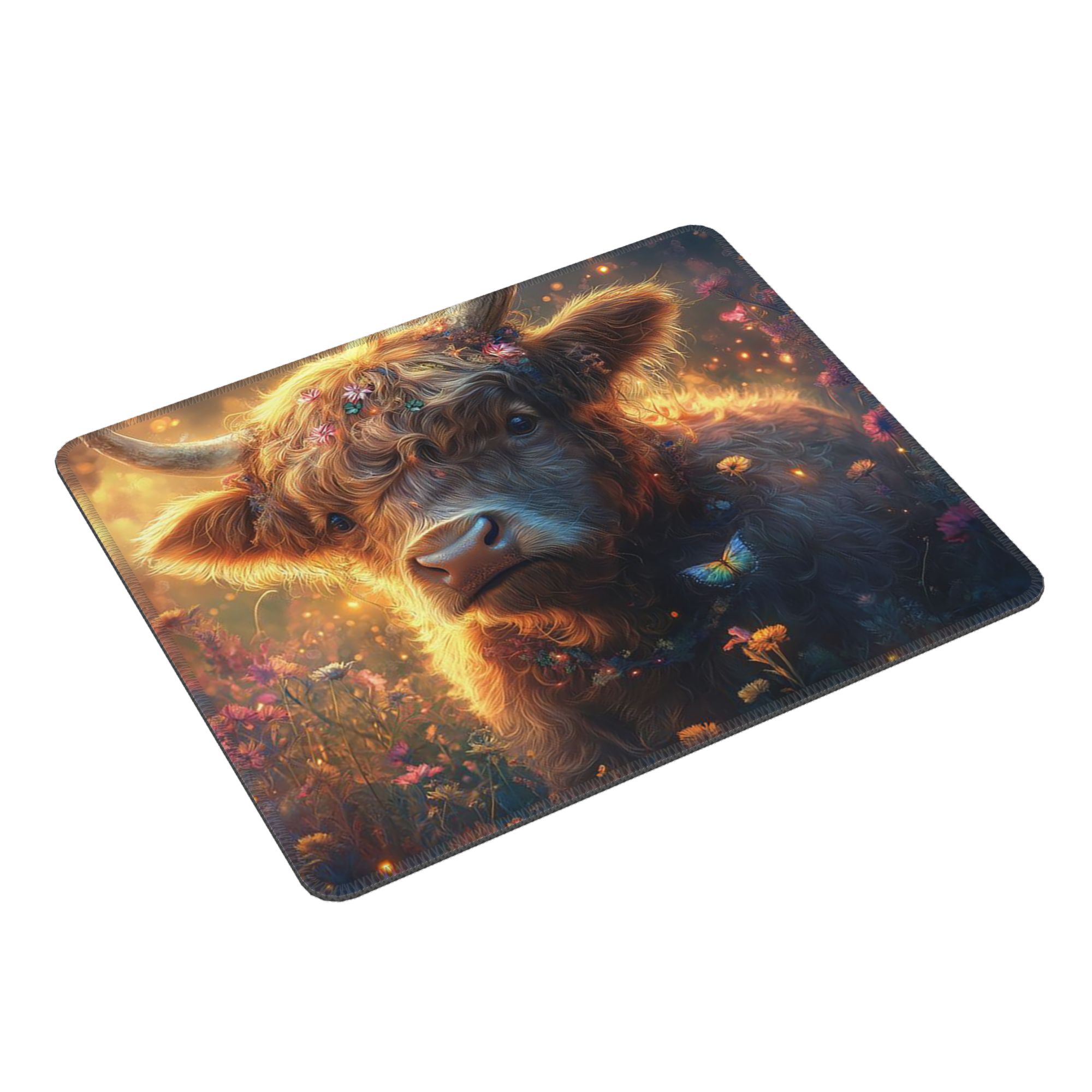 Highland Cow In Magical Forest - Cow Mat Rubber 评论和价格