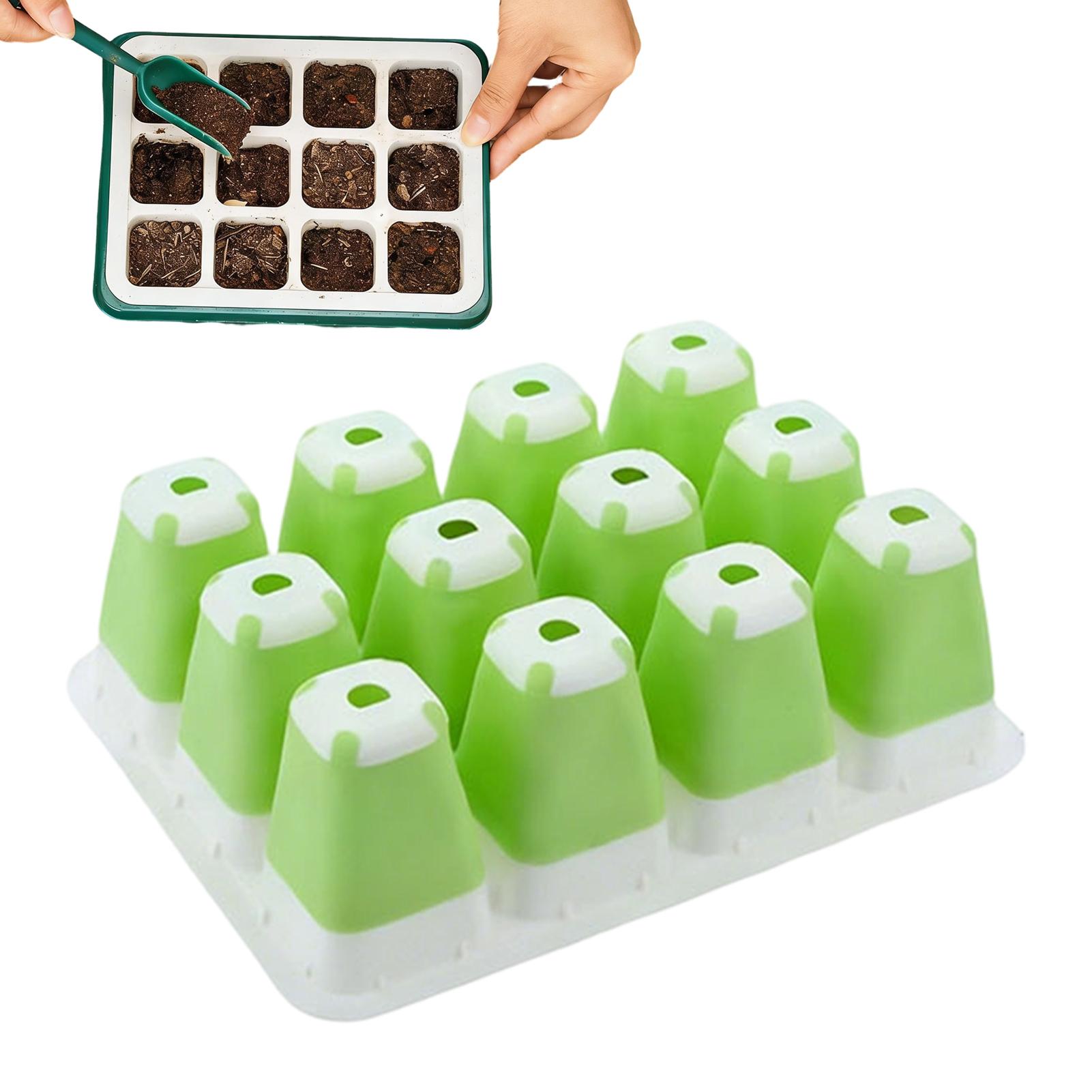 Silicone Plug Seedling Pot Kit - Nursery Plug Tray 评论和价格