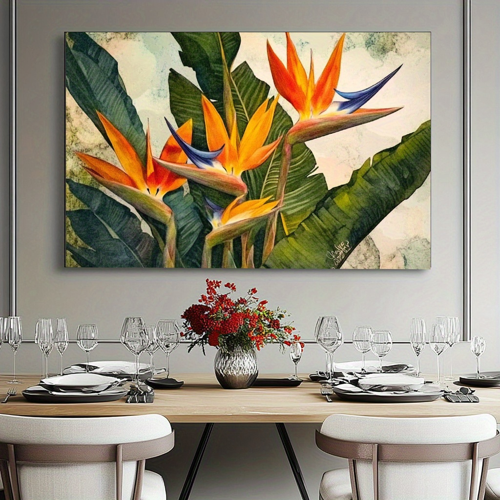 Vibrant Tropical Orchid Poster - Orchard Sprayer Tractor 评论和价格