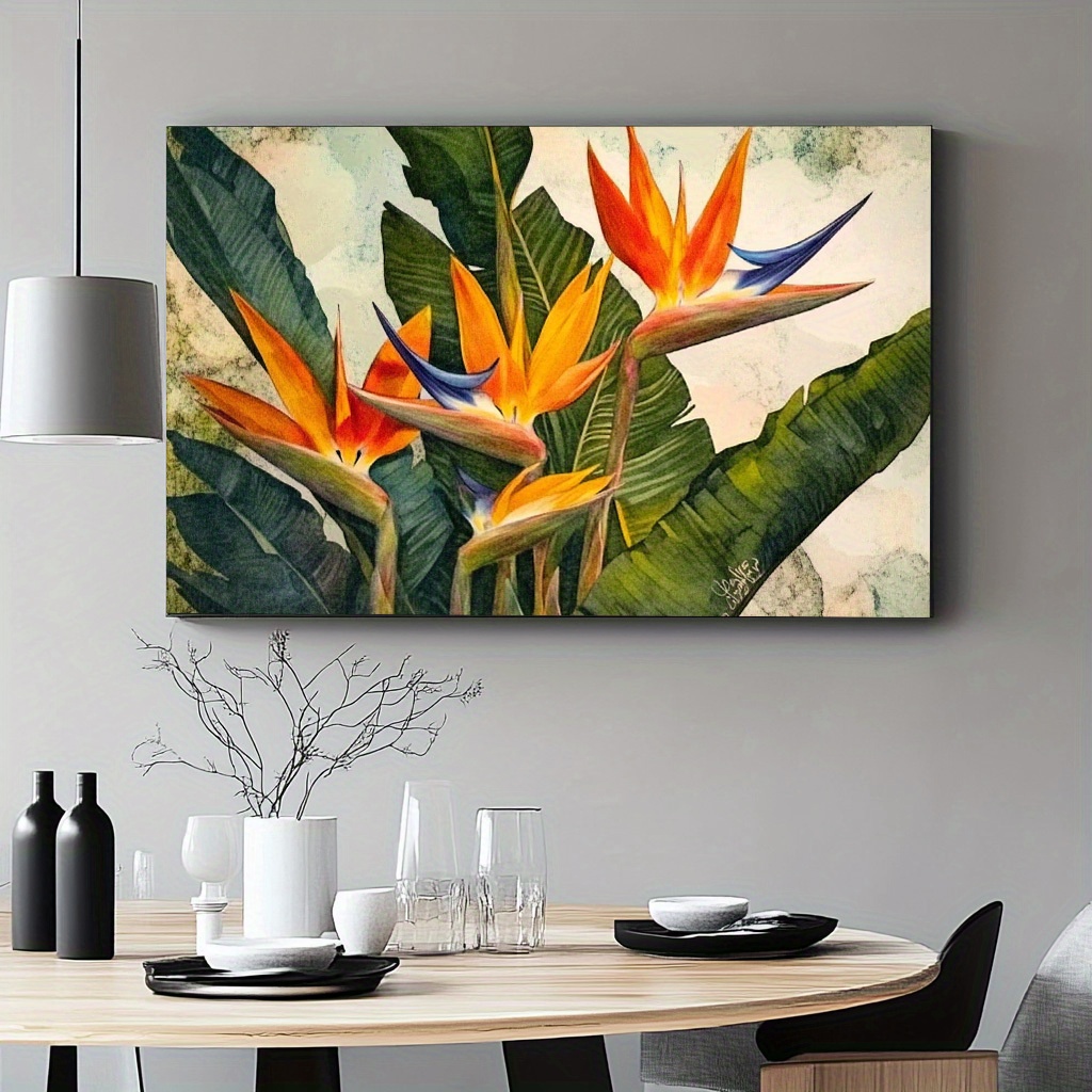 Vibrant Tropical Orchid Poster - Orchard Sprayer Tractor 评论和价格