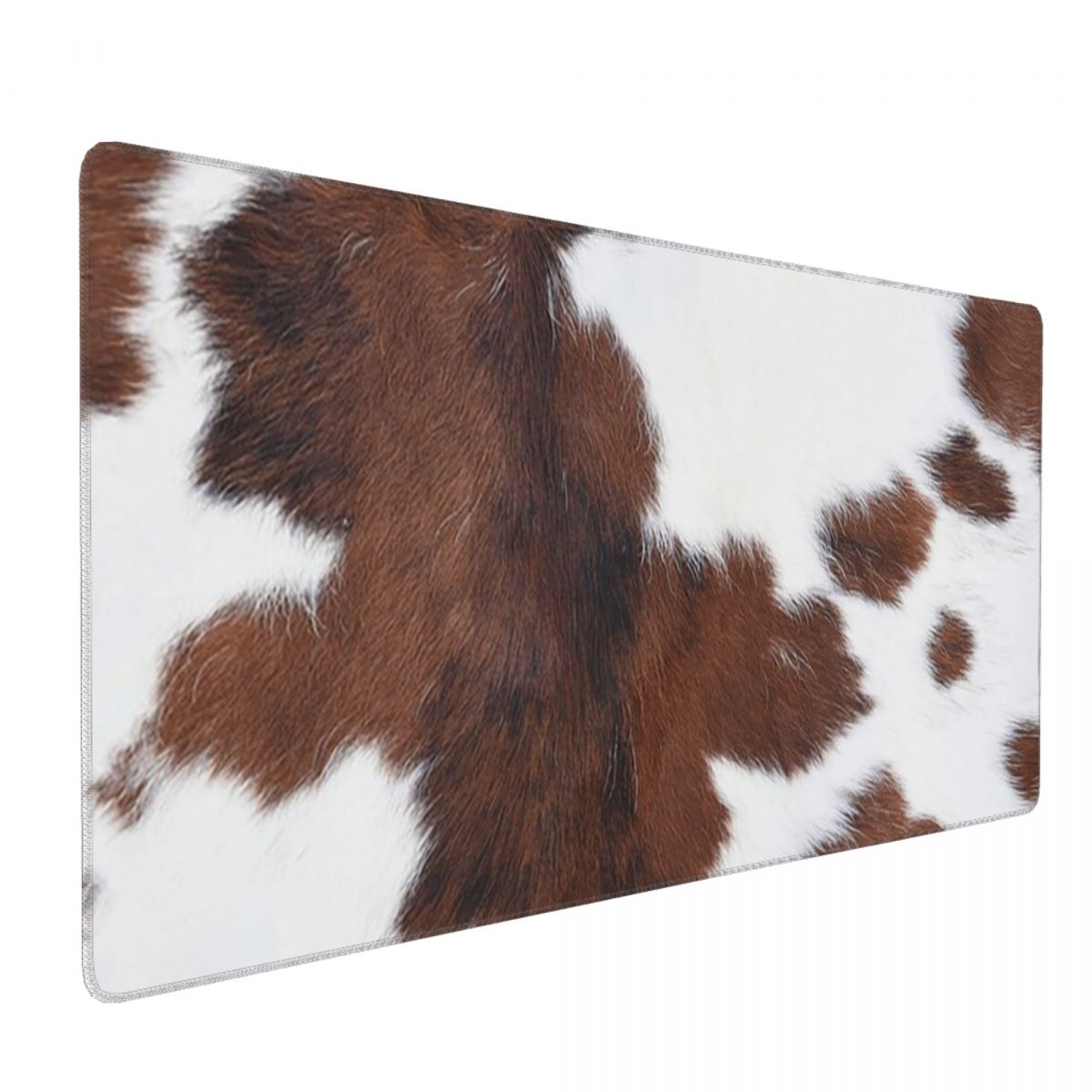 Large Mouse Pad Cow Skin Patte - Cow Mat Rubber 评论和价格