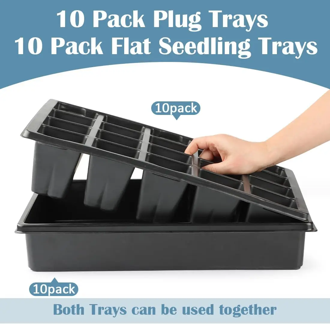 Ten Pack Two Point Five Inch S - Nursery Plug Tray 评论和价格