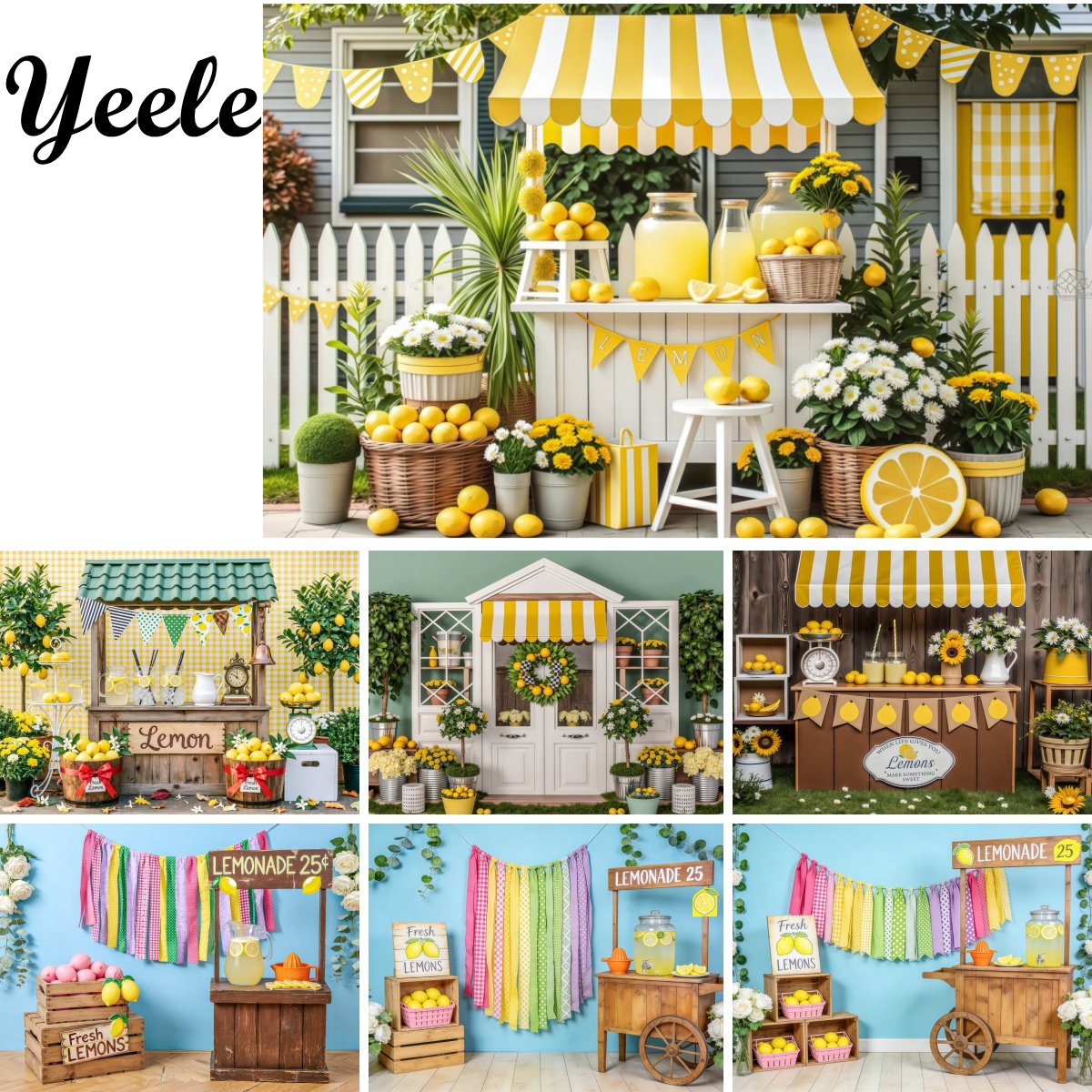 Yellow Lemon Stand Photographi - Orchard Sprayer Tractor 评论和价格