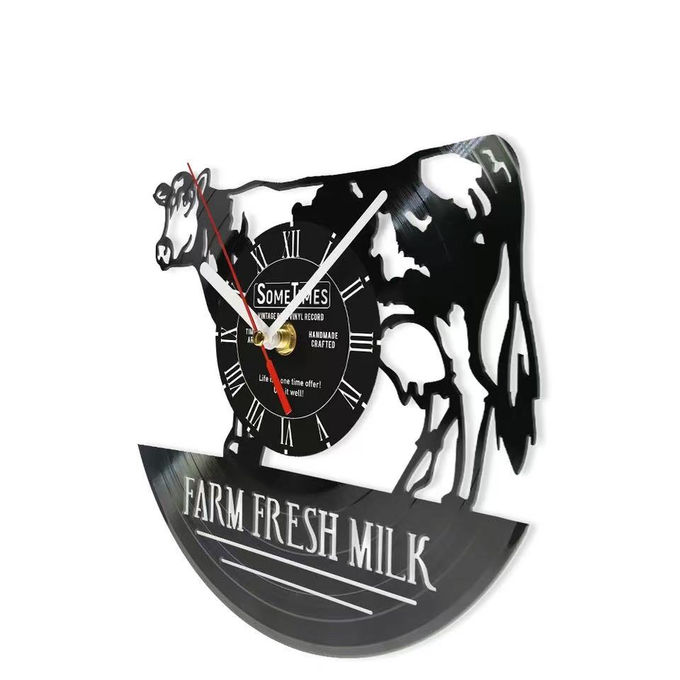 Farm Fresh Milk Art Vinyl Reco - Farming Agriculture Logo 评论和价格