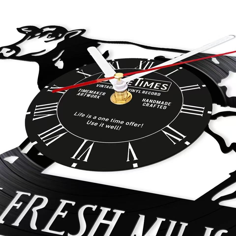 Farm Fresh Milk Art Vinyl Reco - Farming Agriculture Logo 评论和价格