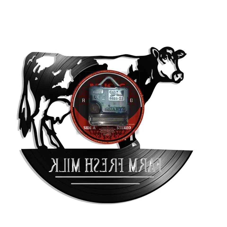 Farm Fresh Milk Art Vinyl Reco - Farming Agriculture Logo 评论和价格
