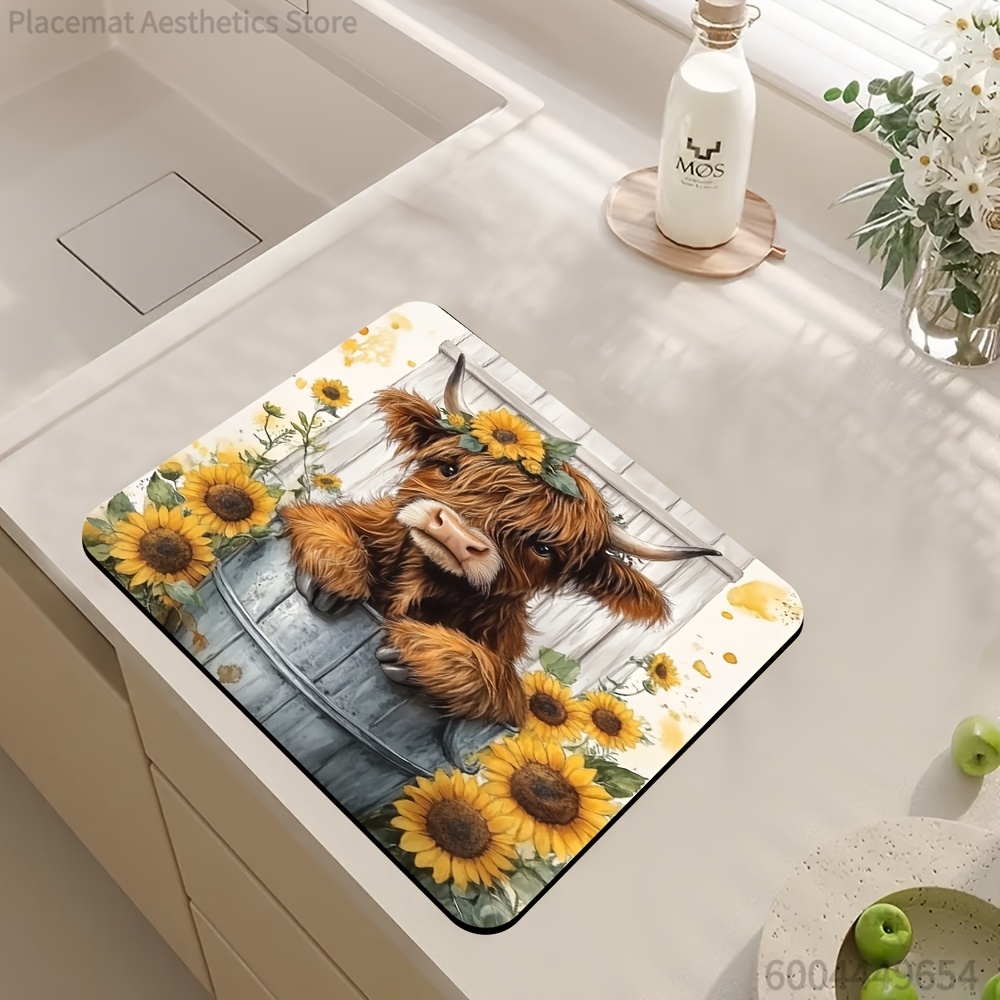 Placemat, Washing Machine Dust - Cow Mat Rubber 评论和价格