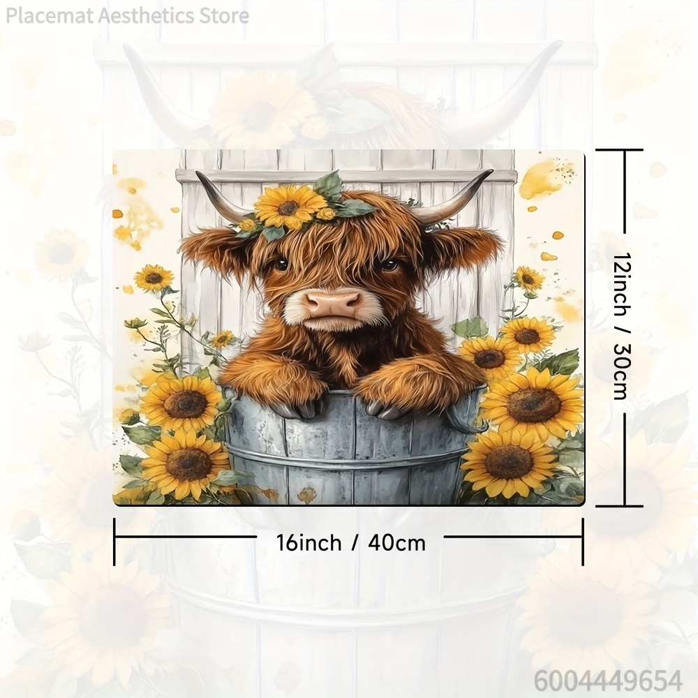 Placemat, Washing Machine Dust - Cow Mat Rubber 评论和价格