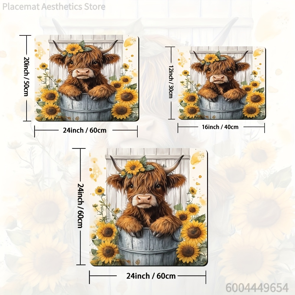 Placemat, Washing Machine Dust - Cow Mat Rubber 评论和价格