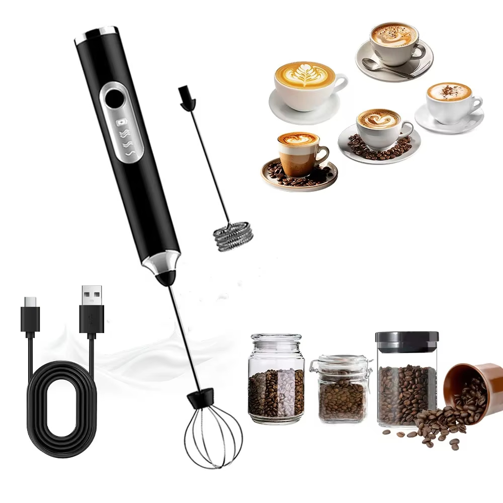 1 electric milk frother, dual  - Rice Thresher Machine 评论和价格