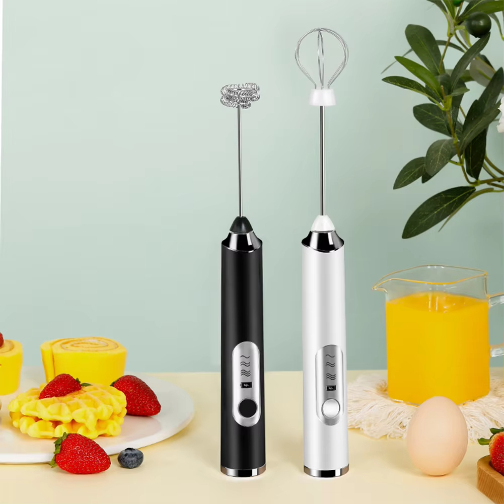 1 electric milk frother, dual  - Rice Thresher Machine 评论和价格