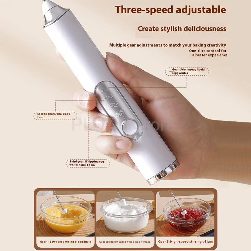 1 electric milk frother, dual  - Rice Thresher Machine 评论和价格