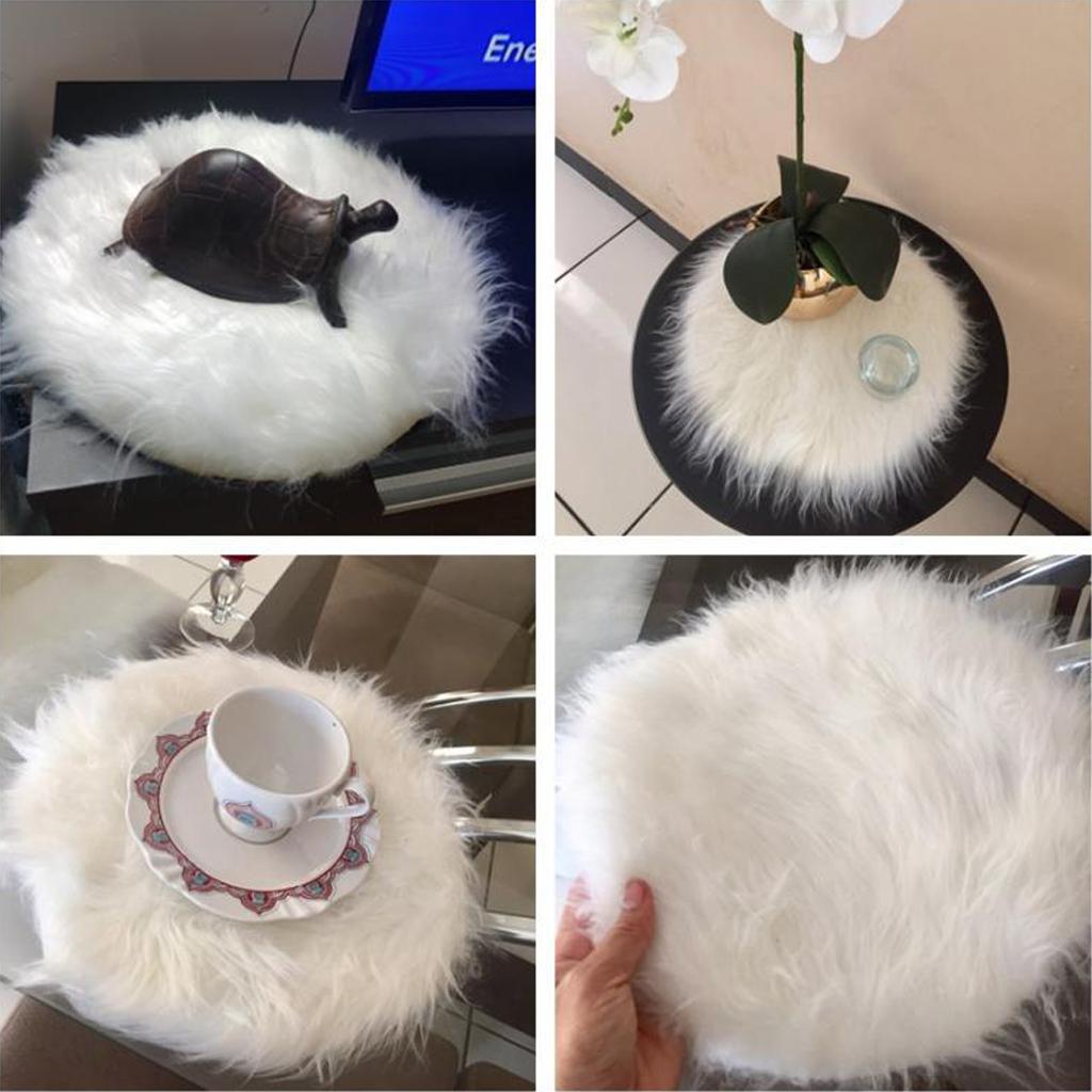 Luxury Faux Fur Sheepskin Rug, - Cow Mat Rubber 评论和价格